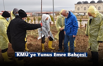 KMÜ’ye Yunus Emre Bahçesi