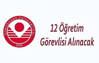 12 Öğretim Görevlisi Alınacak