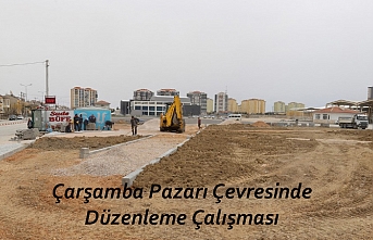 Çarşamba Pazarı Çevresinde Düzenleme Çalışması