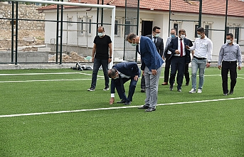 Vali Işık Spor Yatırımlarını Yerinde İnceledi