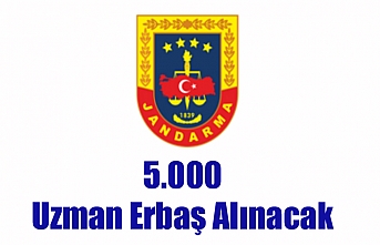 5.000 Uzman Erbaş Alınacak