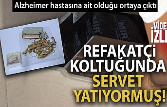 Refakatçi Koltuğundan Servet Çıktı