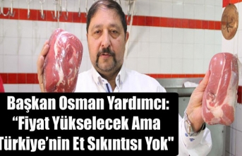 Başkan Osman Yardımcı: “Fiyat Yükselecek Ama...