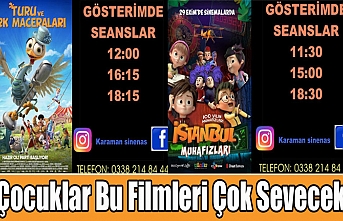 Çocuklar Bu Filmleri Çok Sevecek