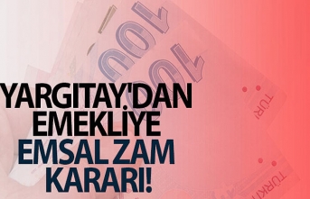 Yargıtay'dan Emekliye Emsâl Zam Kararı