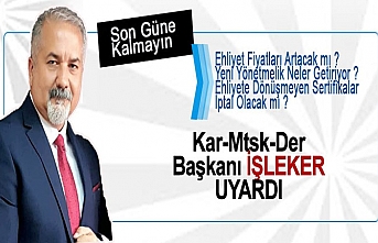 Başkan İşlekler Uyardı