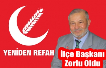 İlçe Başkanı Zorlu Oldu