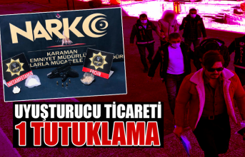 Karaman’da Uyuşturucu Ticaretine 1 Tutuklama