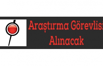 Araştırma Görevlisi Alınacak