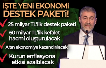 Ekonomide Yeni Destek Paketi Açıklandı