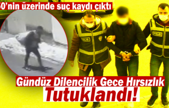 Gündüz Dilencilik Gece Hırsızlık Yapan Şüpheli...