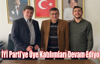 İYİ Parti’ye Üye Katılımları Devam Ediyor