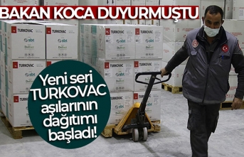 TURKOVAC Aşılarının Dağıtımı Başladı