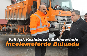 Vali Işık Kozlubucak Bakımevinde İncelemelerde...