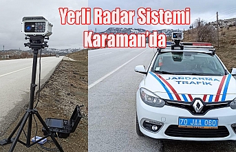 Yerli Radar Sistemi Karaman’da