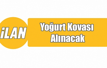 Yoğurt Kovası Alınacak