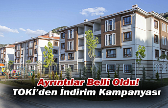 Ayrıntılar Belli Oldu! TOKİ’den İndirim Kampanyası