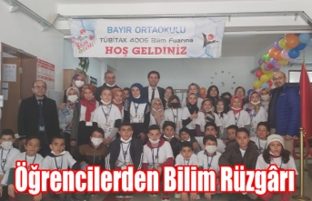 Bayır Ortaokulunda Bilim Rüzgârı Esti