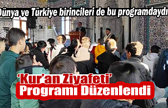 Ermenek’te Kur’an Ziyafeti Programı Düzenlendi