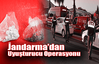 Jandarma’dan Uyuşturucu Operasyonu