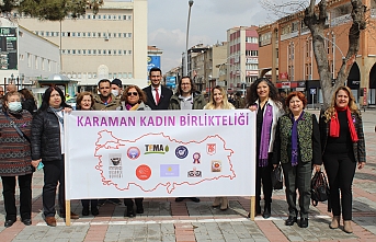 Karaman Kadın Birlikteliklerinden Ortak Kutlama