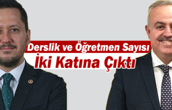 Karaman’da Derslik ve Öğretmen Sayısı İki Katına...