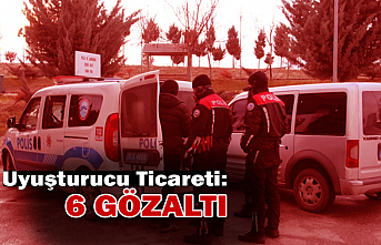 Karaman’da Uyuşturucu Ticareti: 6 Gözaltı