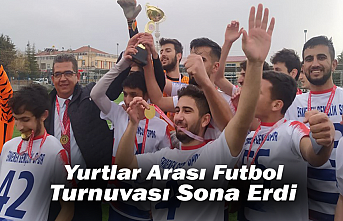 Karaman’da Yurtlar Arası Futbol Turnuvası Sona...