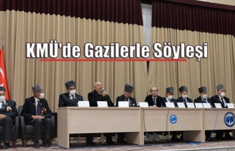 KMÜ'de Gazilerle Söyleşi