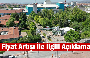 Konya Şeker’den Fiyat Artışı İle İlgili Açıklama