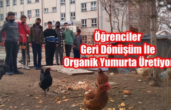 Öğrenciler Geri Dönüşüm İle Organik Yumurta...