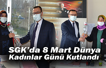 SGK’da 8 Mart Dünya Kadınlar Günü Kutlandı