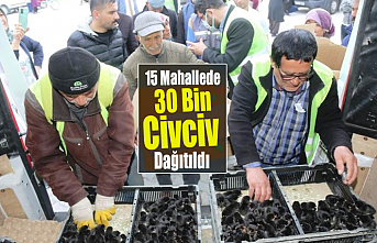 15 Mahallede 30 Bin Civciv Dağıtıldı