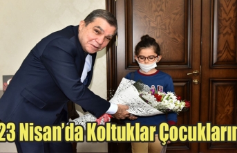 23 Nisan’da Koltuklar Çocukların