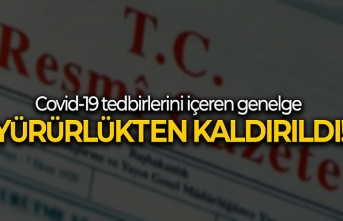 Covid-19 Tedbirlerini İçeren Genelge Yürürlükten...