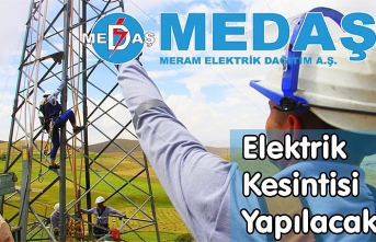 Elektrik Kesintisi Yaşanacak