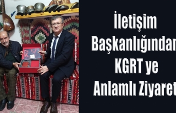 İletişim Başkanlığından KGRT ye Anlamlı Ziyaret