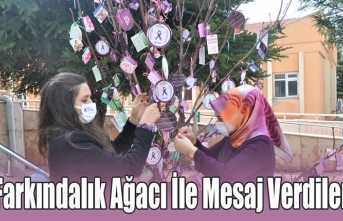 Kanser Haftasında Farkındalık Ağacı İle Mesaj...