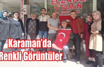 Karaman’da Renkli Görüntüler