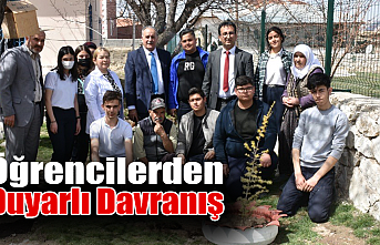 Meslek Lisesi Öğrencilerinden Duyarlı Davranış