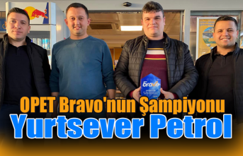 OPET Bravo'nun Şampiyonu Yurtsever Petrol