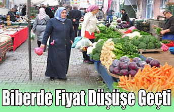 Zam Şampiyonu Biberde Fiyat Düşüşe Geçti