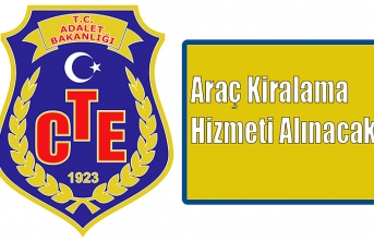 Araç Kiralama Hizmeti Alınacak