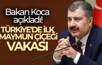 Bakan Koca Açıkladı! Türkiye'de İlk 'Maymun...