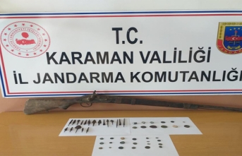 Karaman’da Tarihi Eser Operasyonu