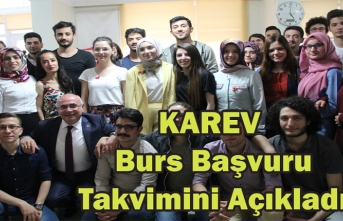 KAREV Burs Başvuru Takvimini Açıkladı