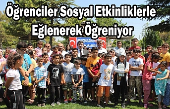 Öğrenciler Sosyal Etkinliklerle Eğlenerek Öğreniyor