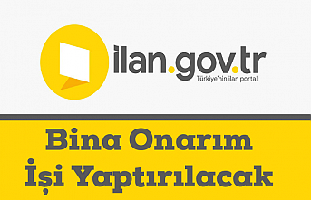 Bina Onarım İşi Yaptırılacak