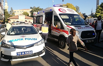 Karaman’da Otomobilin Çarptığı Kız Çocuğu...