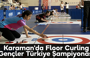 Floor Curling Şampiyonası Karaman'da